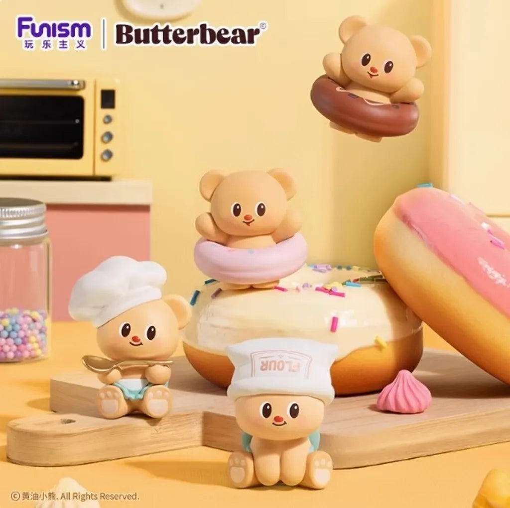 Funism x Butterbear Baking Master Series Bear Head Blind Box-Single Box (Random)-Funism-Ace Cards & Collectibles