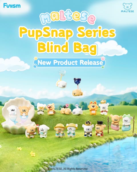 Funism x Maltese PupSnap Series Blind Bag-Single Box (Random)-Funism-Ace Cards & Collectibles