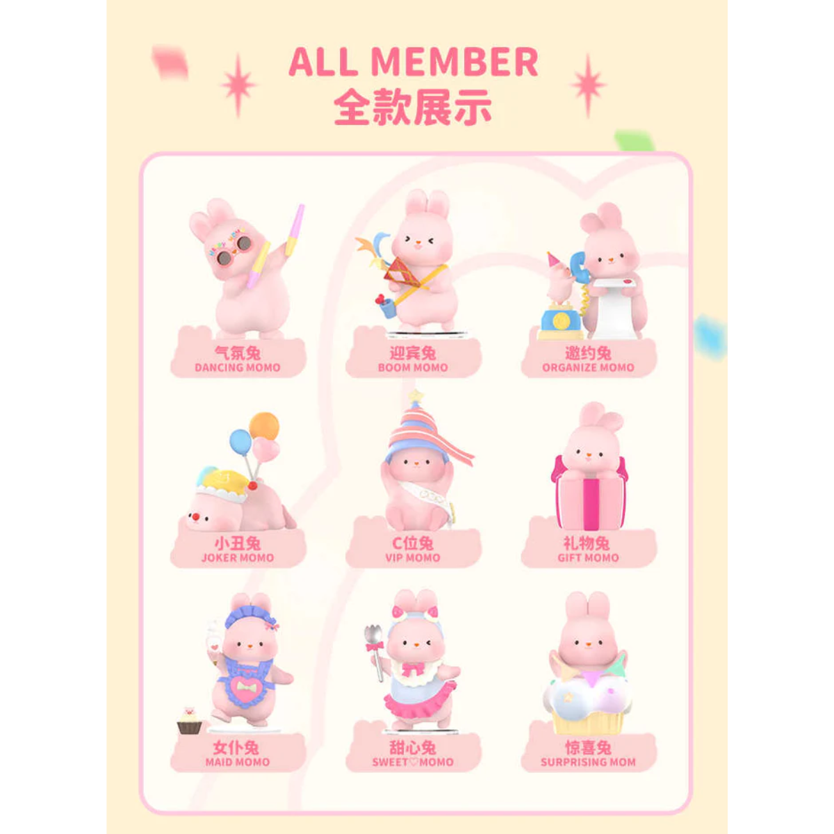 Funism x Momo Bunny Anniversary Series-Single Box (Random)-Funism-Ace Cards & Collectibles