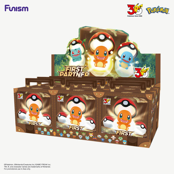 Funism x Pokemon Palmsize Wonders 'First Partner' Series Blind Box-Display Box (9pcs)-Funism-Ace Cards & Collectibles