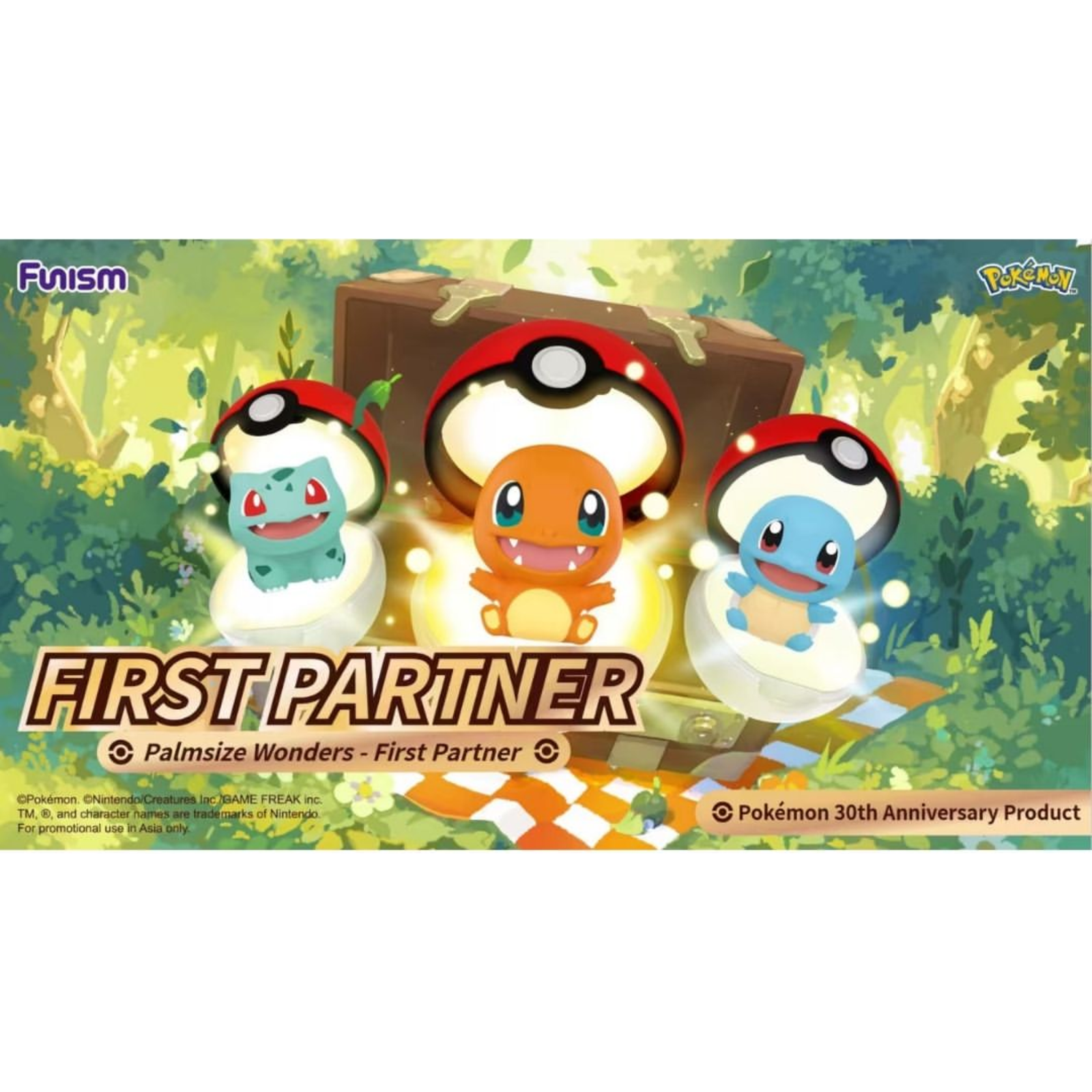 Funism x Pokemon Palmsize Wonders 'First Partner' Series Blind Box-Single Box (Random)-Funism-Ace Cards & Collectibles