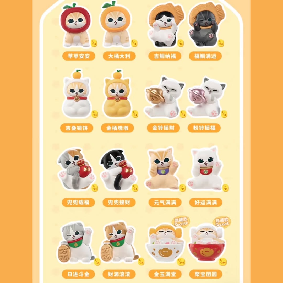 Mofusand "Bringing Good Fortune" Series Blind Box-Single Box (Random)-Funism-Ace Cards & Collectibles