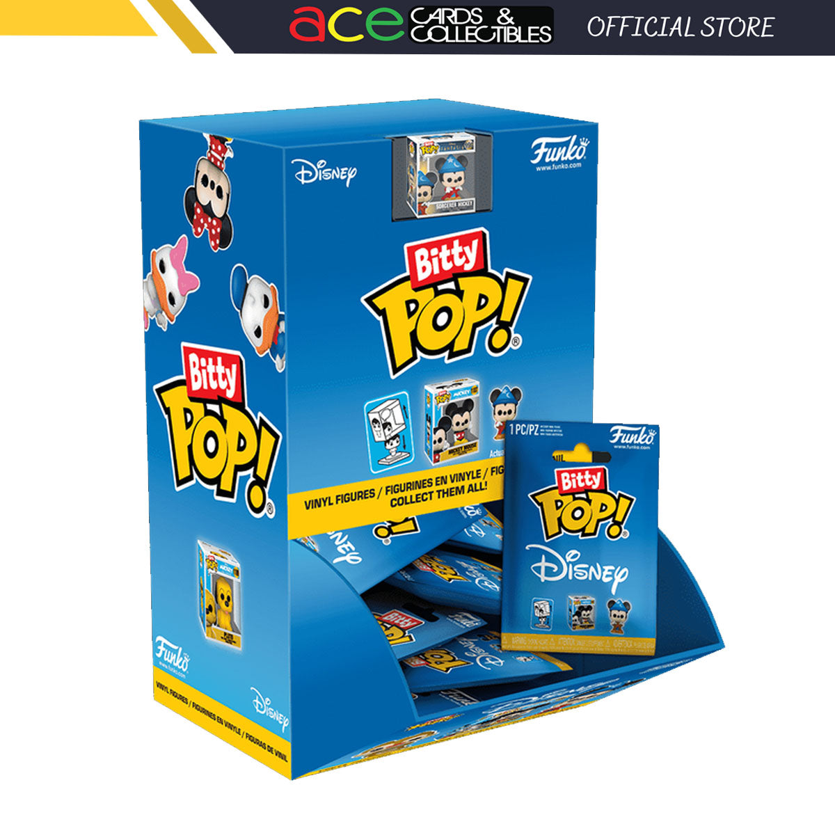 Bitty Pop!: Disney Blind Bag Vinyl Figure-Single Pack (Random)-Funko-Ace Cards & Collectibles