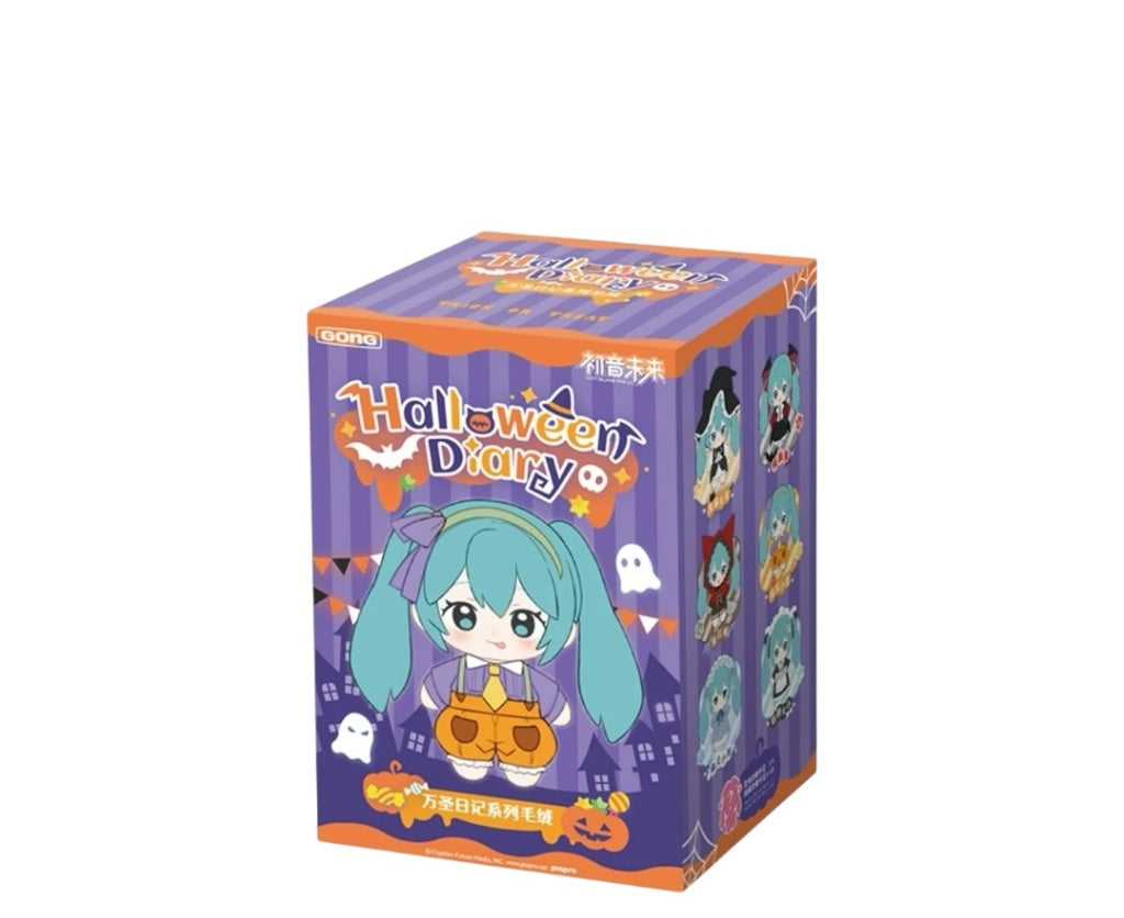 Hatsune Miku Halloween Dairy Plushie Series-Single Box (Random)-GONG-Ace Cards & Collectibles