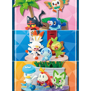 Re-ment Pokemon Journey With You! (The Road to Tomorrow) Set of 3
