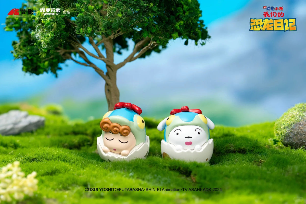 Crayon Shinchan Our Dinosaur Diary Mini Cuteness Tumbler Series-Single Box (Random)-GOODSFUN-Ace Cards & Collectibles