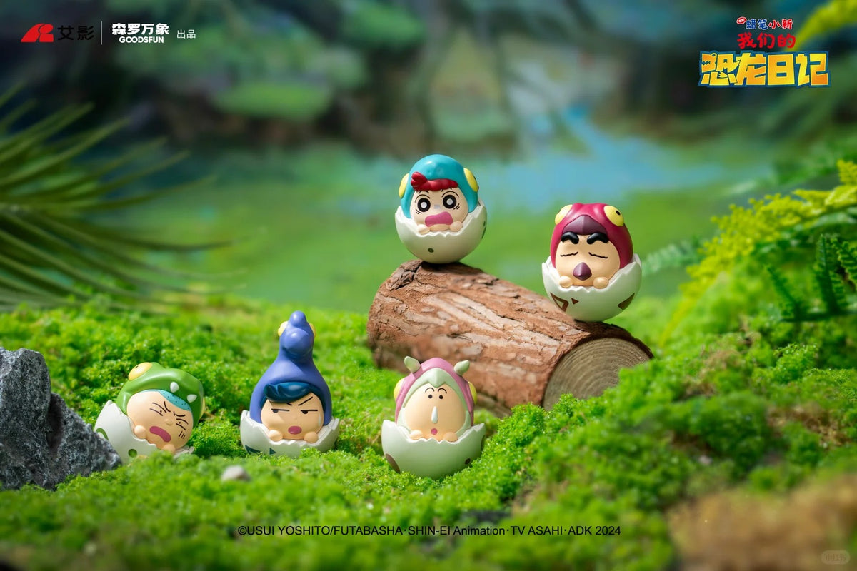 Crayon Shinchan Our Dinosaur Diary Mini Cuteness Tumbler Series-Single Box (Random)-GOODSFUN-Ace Cards & Collectibles