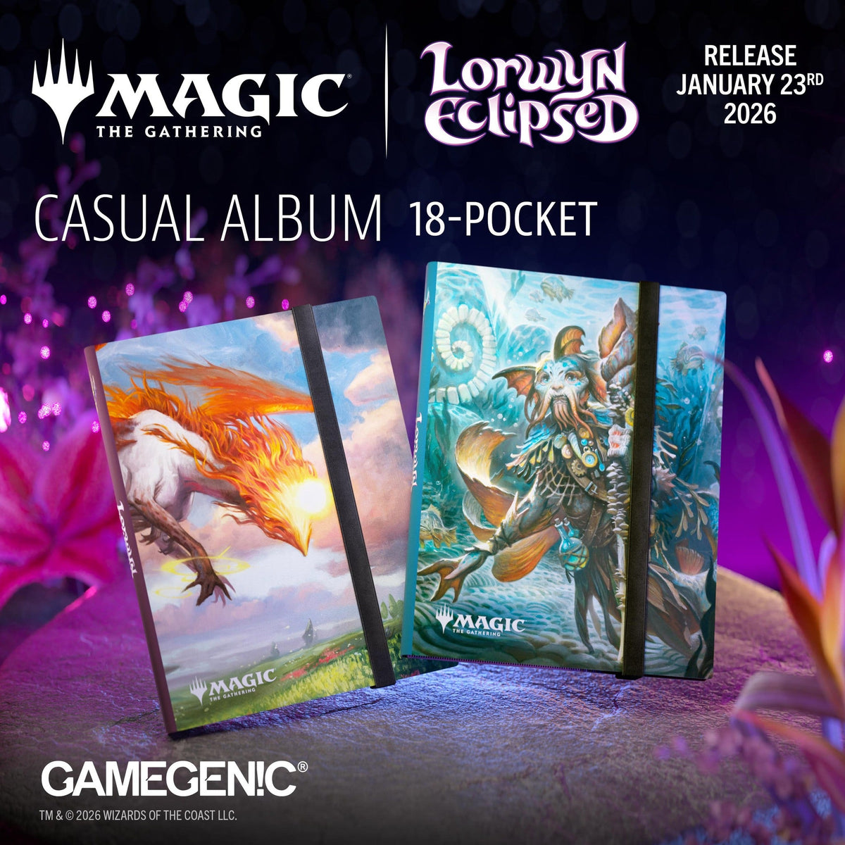 Gamegenic CASUAL ALBUM 18-POCKET "Magic: The Gathering"-Carrier of Twilight-Gamegenic-Ace Cards & Collectibles