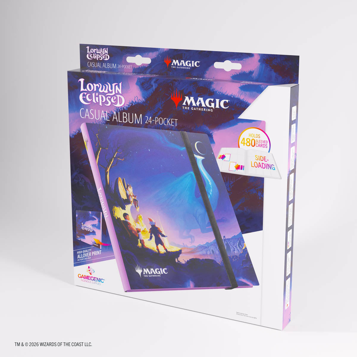 Gamegenic CASUAL ALBUM 24-POCKET "Magic: The Gathering" Lorwyn Eclipsed-Gamegenic-Ace Cards & Collectibles