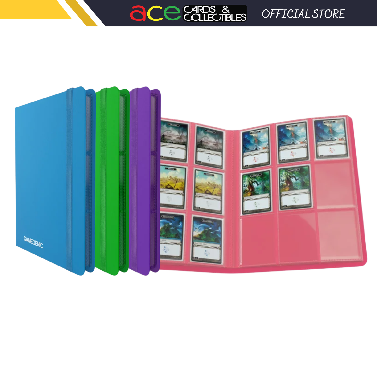 Gamegenic Card Album "Casual Album 18-Pocket"-Black-Gamegenic-Ace Cards & Collectibles