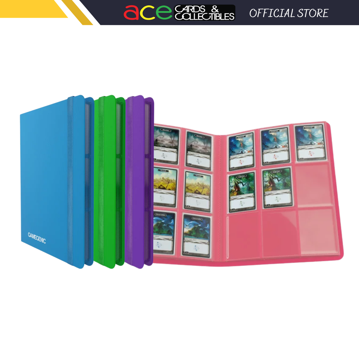 Gamegenic Card Album "Casual Album 18-Pocket"-Black-Gamegenic-Ace Cards & Collectibles