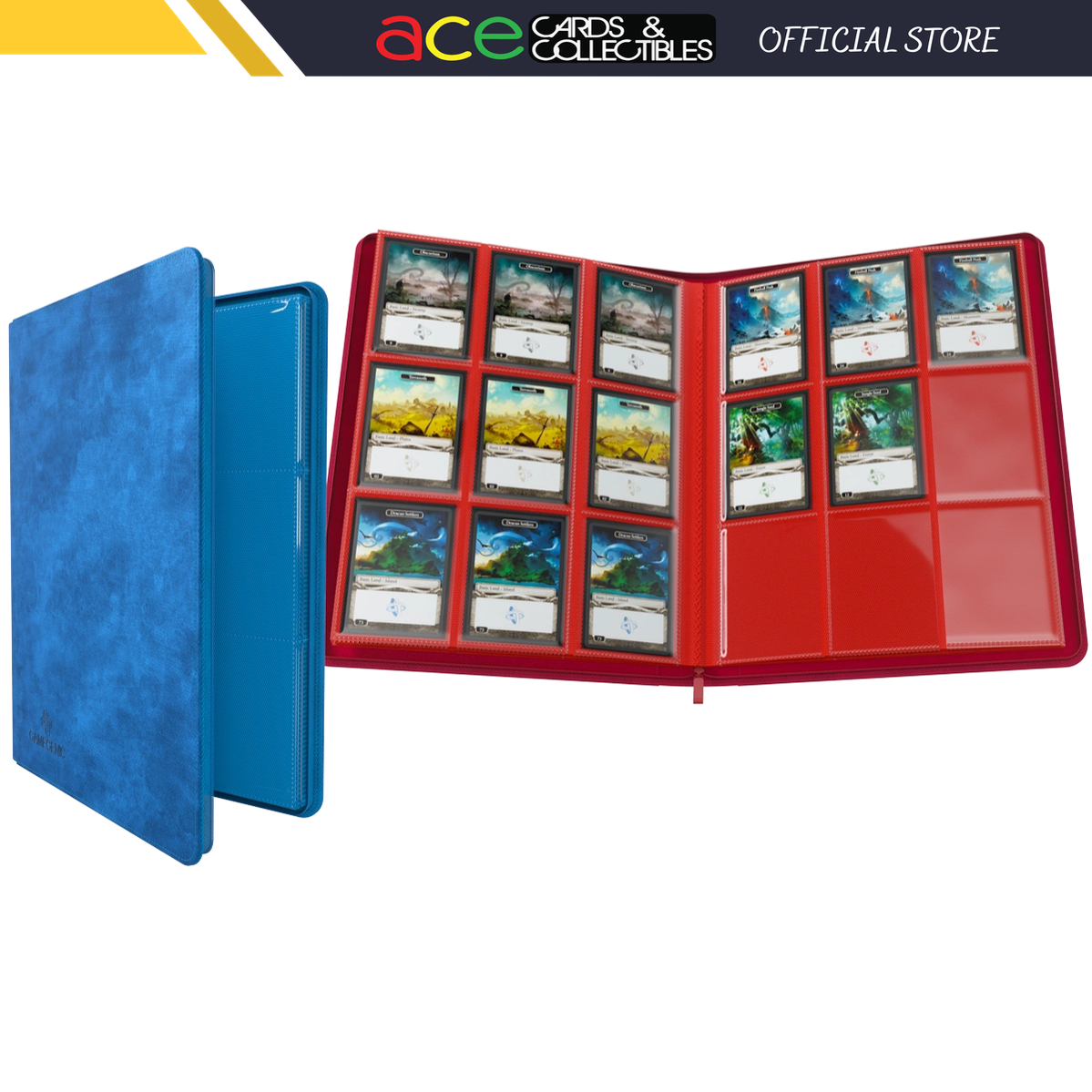 Gamegenic Card Album "Zip-Up Album 18-Pocket"-Black-Gamegenic-Ace Cards & Collectibles