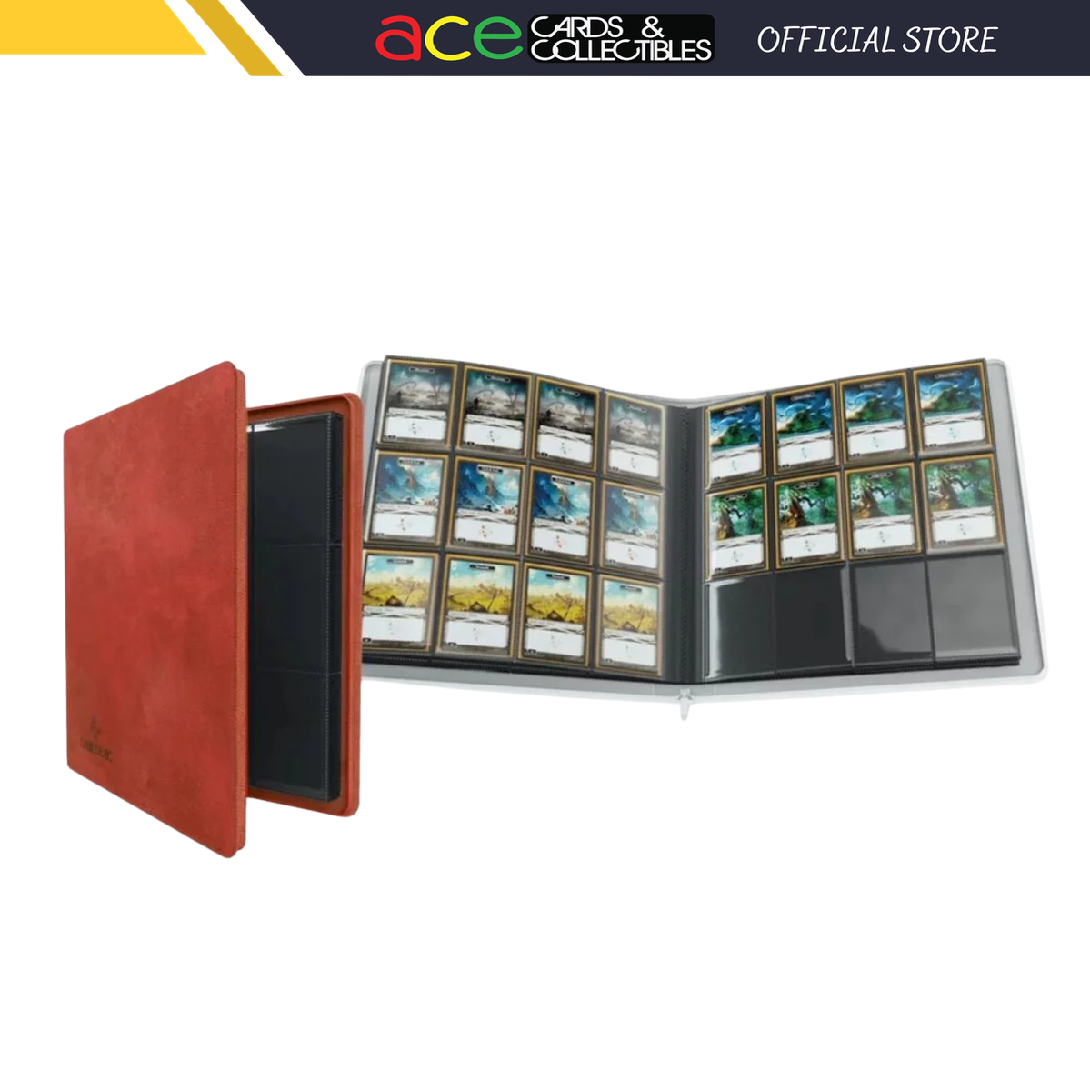 Gamegenic Card Album "Zip-Up Album 24-Pocket"-Black-Gamegenic-Ace Cards & Collectibles