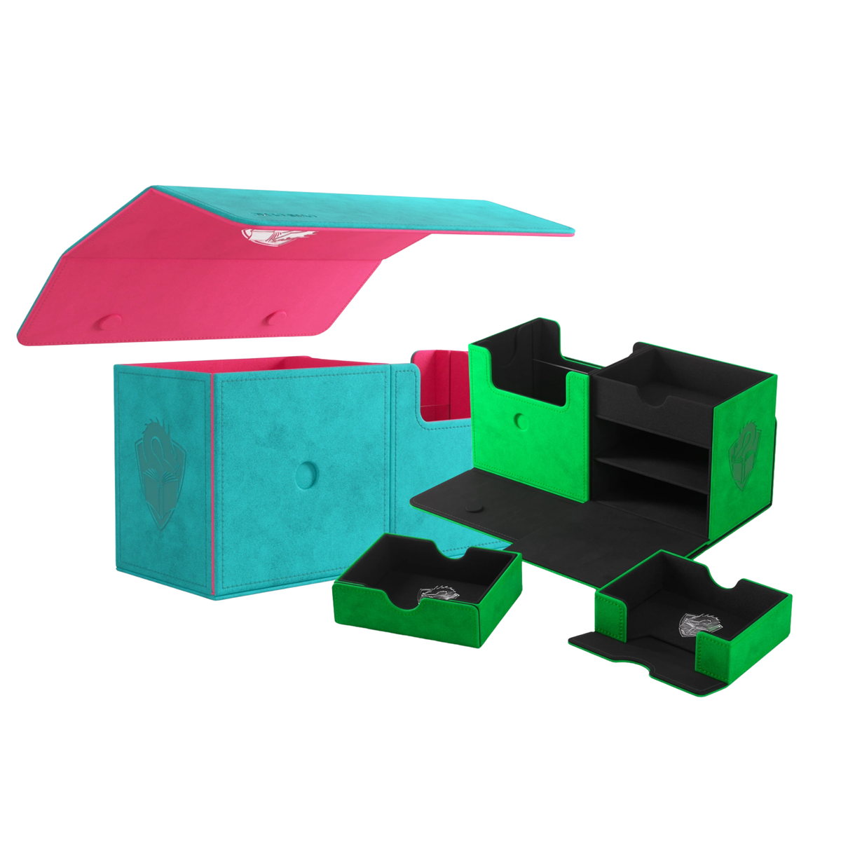 Gamegenic Card Deck Box "The Academic 133+ XL"-Black-Gamegenic-Ace Cards & Collectibles