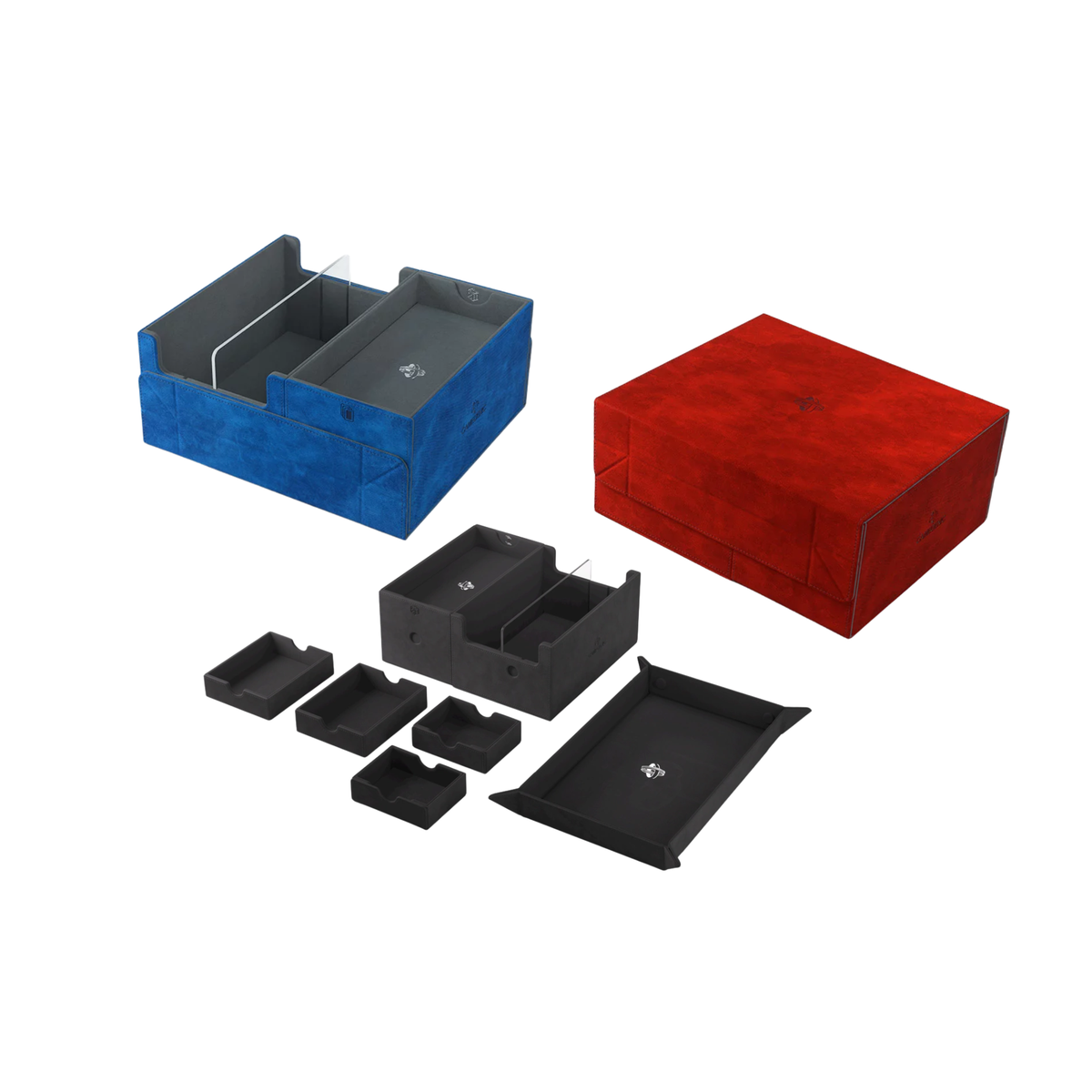 Gamegenic Card Storage Box "Games’ Lair 600+ Convertible"-Black/Orange-Gamegenic-Ace Cards & Collectibles