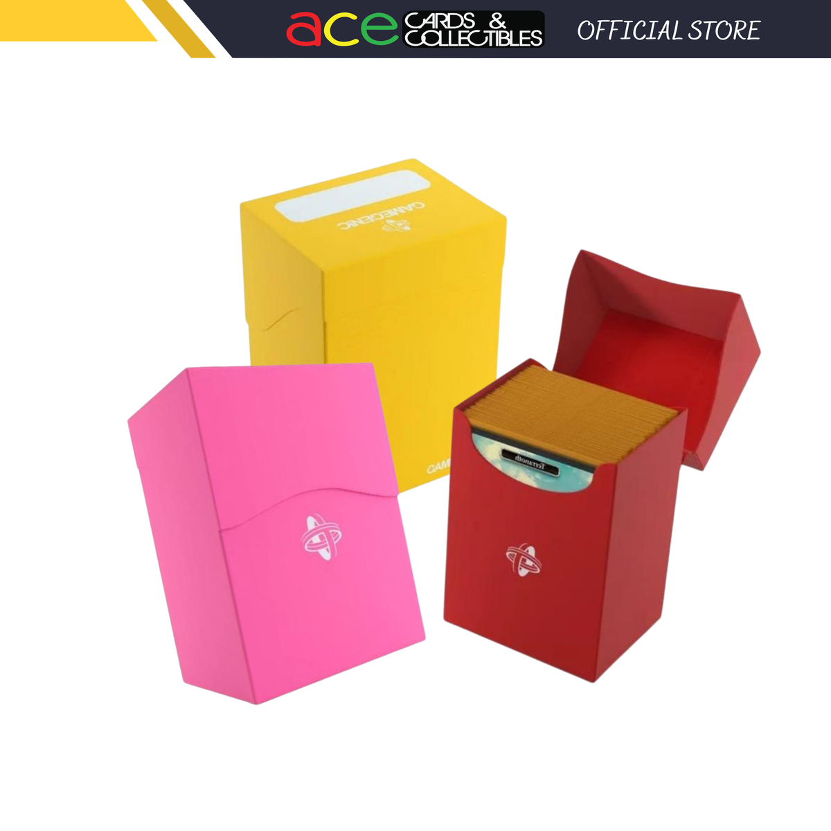 Gamegenic Deck Box "Deck Holder 80+"-Black-Gamegenic-Ace Cards & Collectibles