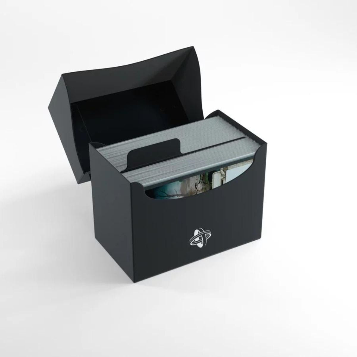 Gamegenic Deck Box "Side Holder 80+"-Black-Gamegenic-Ace Cards & Collectibles