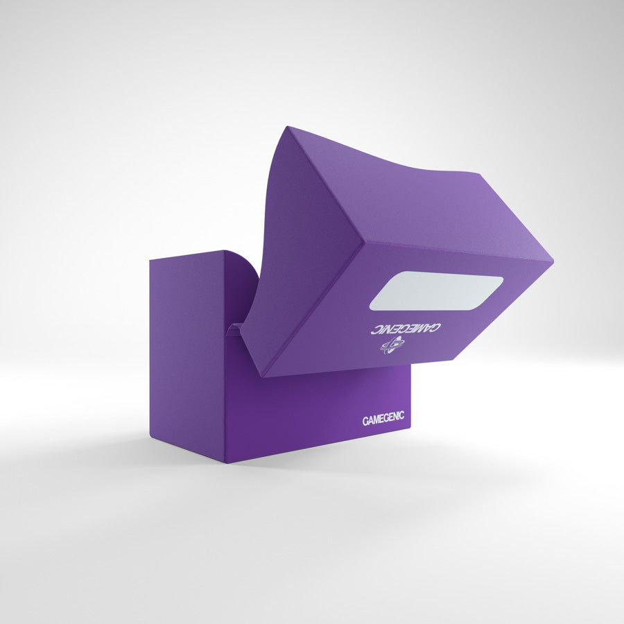 Gamegenic Deck Box "Side Holder 80+"-Black-Gamegenic-Ace Cards & Collectibles