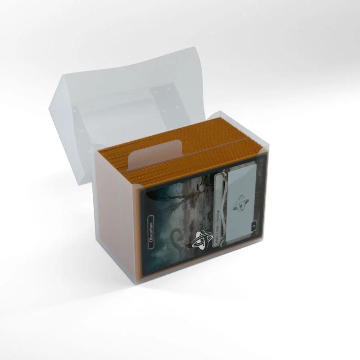 Gamegenic Deck Box "Side Holder 80+"-Clear-Gamegenic-Ace Cards & Collectibles