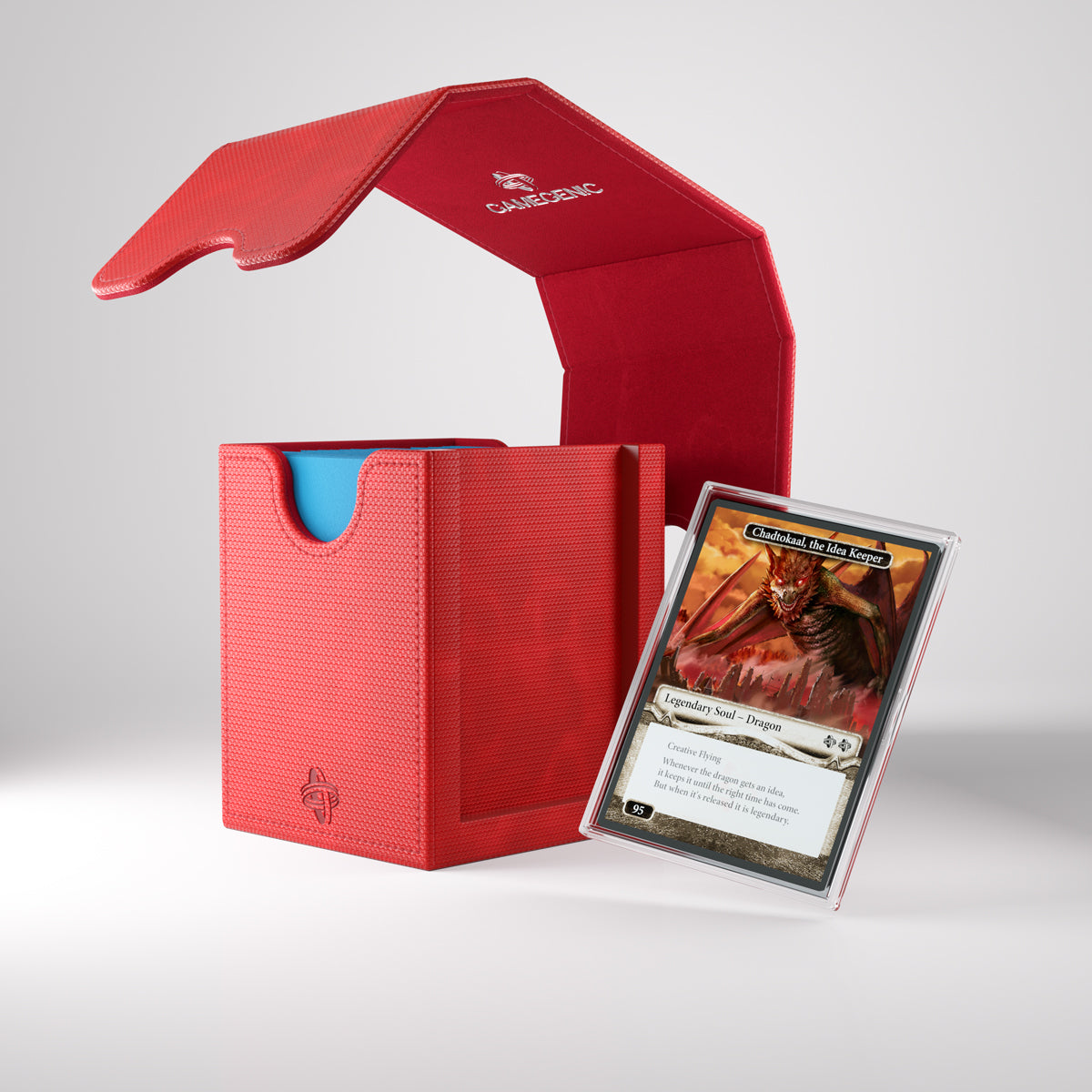 Gamegenic Deck Box "Squire PLUS 100+ XL Convertible"-Black-Gamegenic-Ace Cards & Collectibles