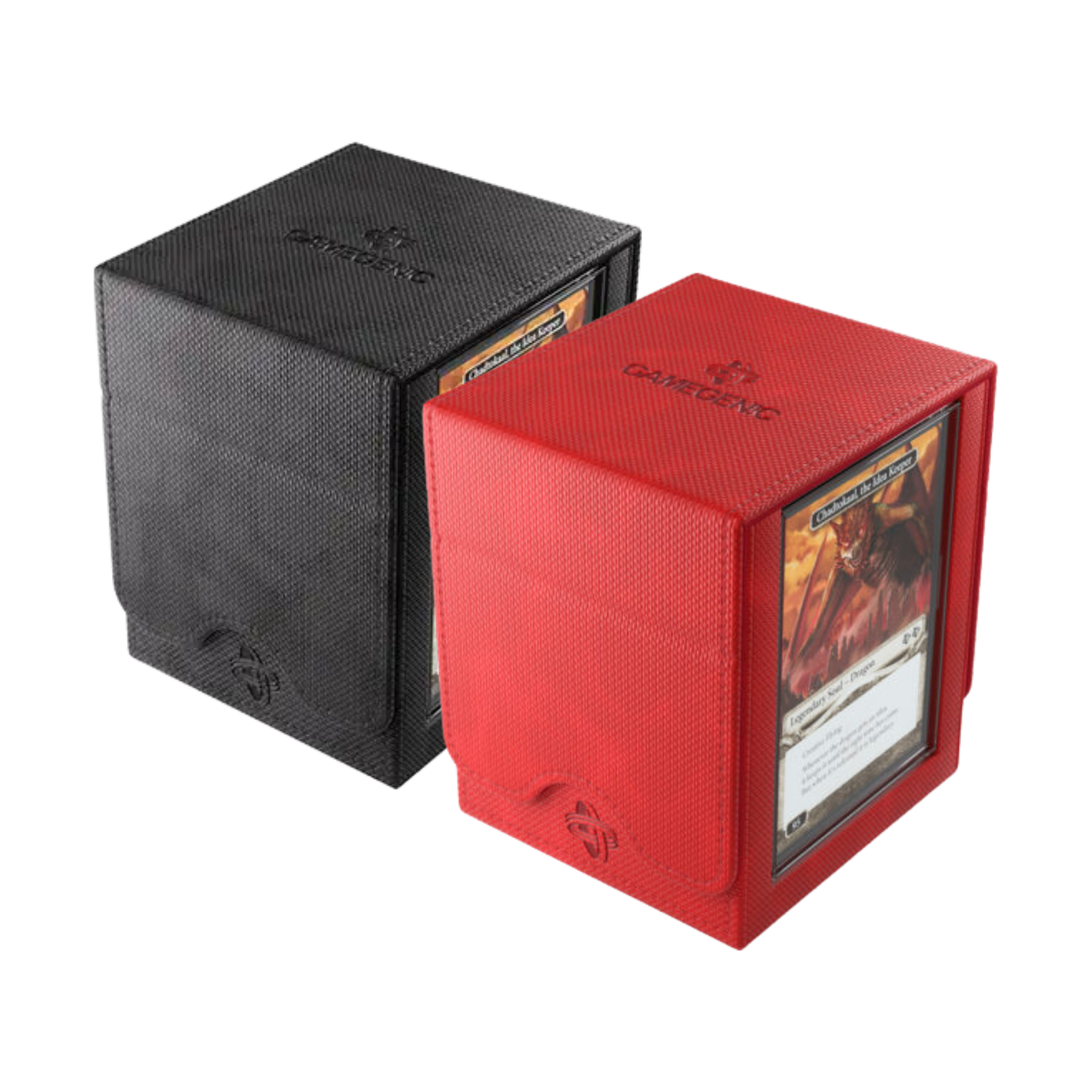 Gamegenic Deck Box "Squire PLUS 100+ XL Convertible"-Black-Gamegenic-Ace Cards & Collectibles