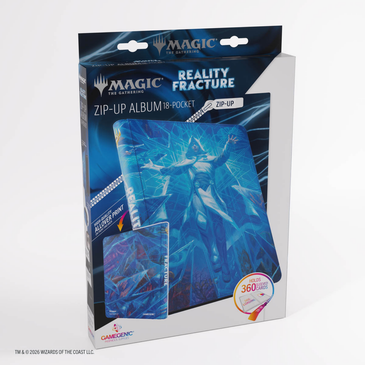 Gamegenic Magic: The Gathering | Reality Fracture ZIP-UP ALBUM 18-POCKET - Overwrite the Multiverse-Gamegenic-Ace Cards & Collectibles