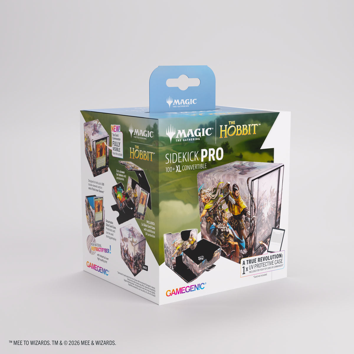 Gamegenic Magic: The Gathering The HOBBIT "SIDEKICK PRO 100+ XL CONVERTIBLE"-Battle of Five Armie-Gamegenic-Ace Cards & Collectibles
