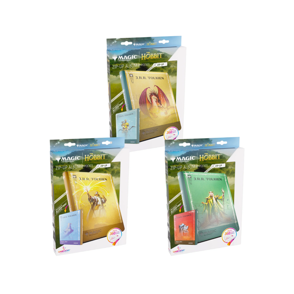 Gamegenic Magic: The Gathering The HOBBIT "ZIP-UP ALBUM 18-POCKET"-Gleaming Splendor-Gamegenic-Ace Cards & Collectibles
