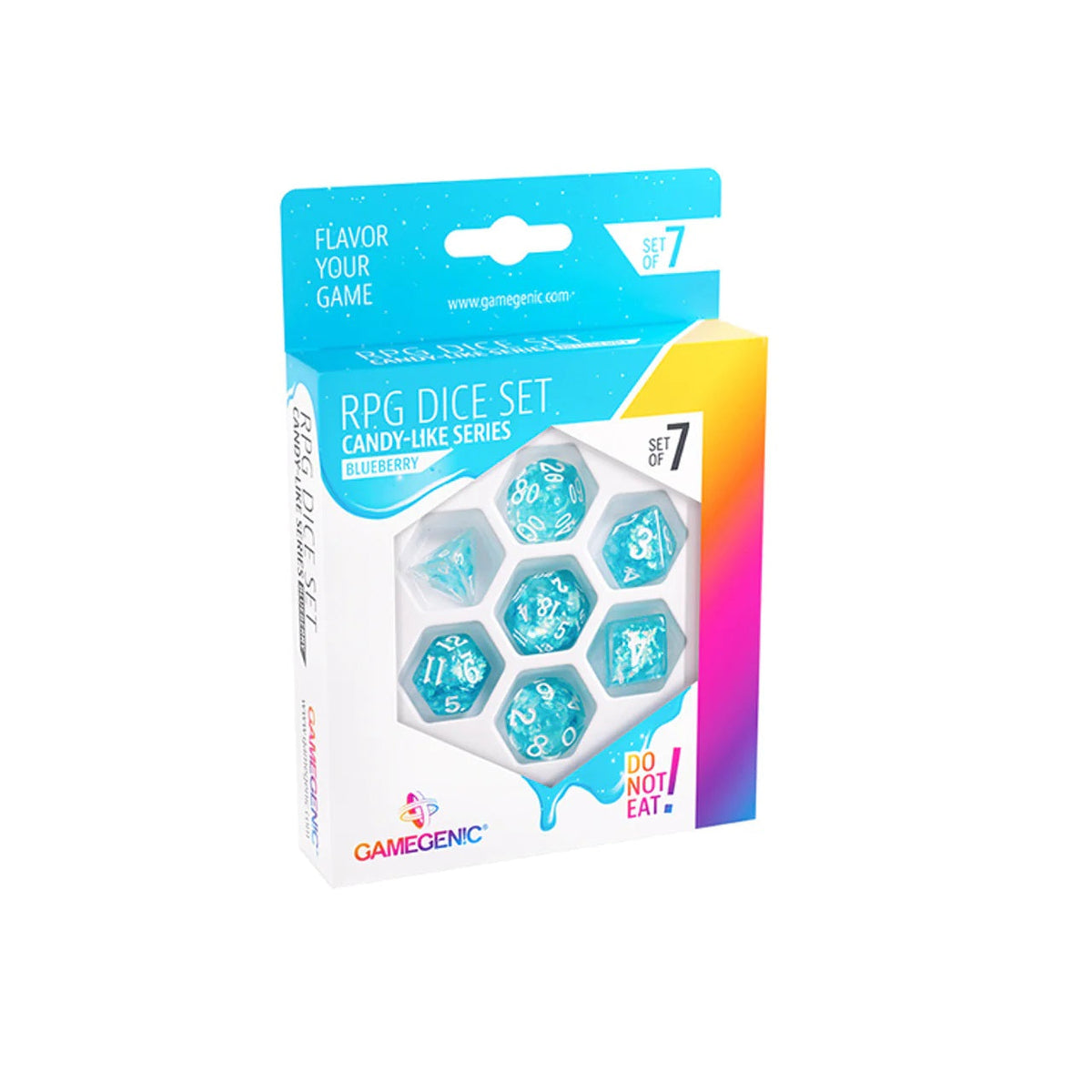 Gamegenic "RPG Dice Set (7pcs)"-Candy - Blackberry-Gamegenic-Ace Cards & Collectibles