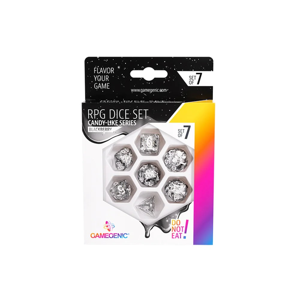 Gamegenic "RPG Dice Set (7pcs)"-Candy - Blackberry-Gamegenic-Ace Cards & Collectibles