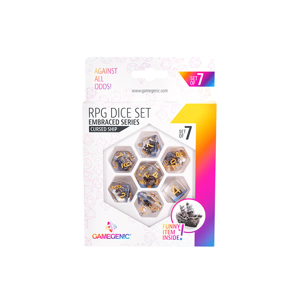 Gamegenic "RPG Dice Set (7pcs)"-Candy - Blackberry-Gamegenic-Ace Cards & Collectibles