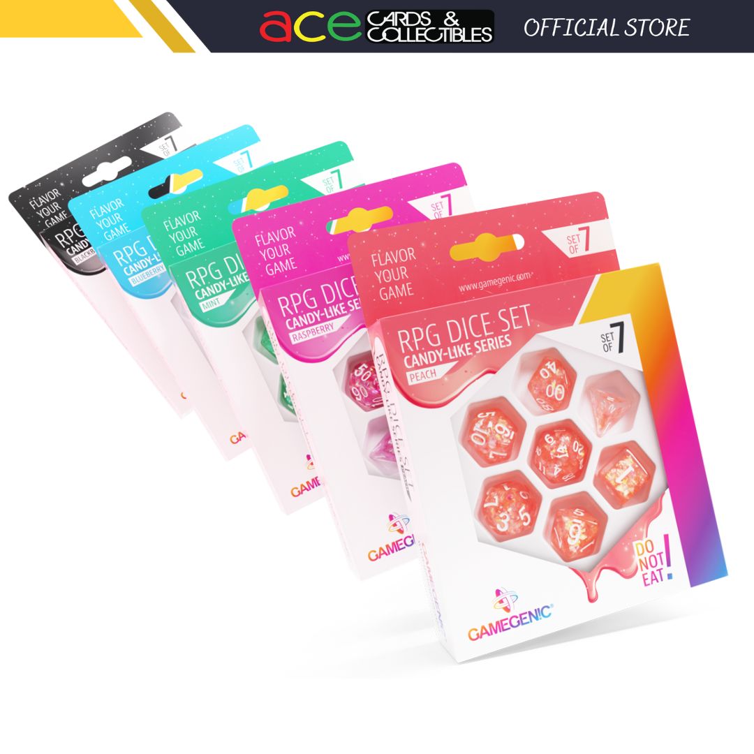 Gamegenic "RPG Dice Set (7pcs)"-Candy - Blackberry-Gamegenic-Ace Cards & Collectibles