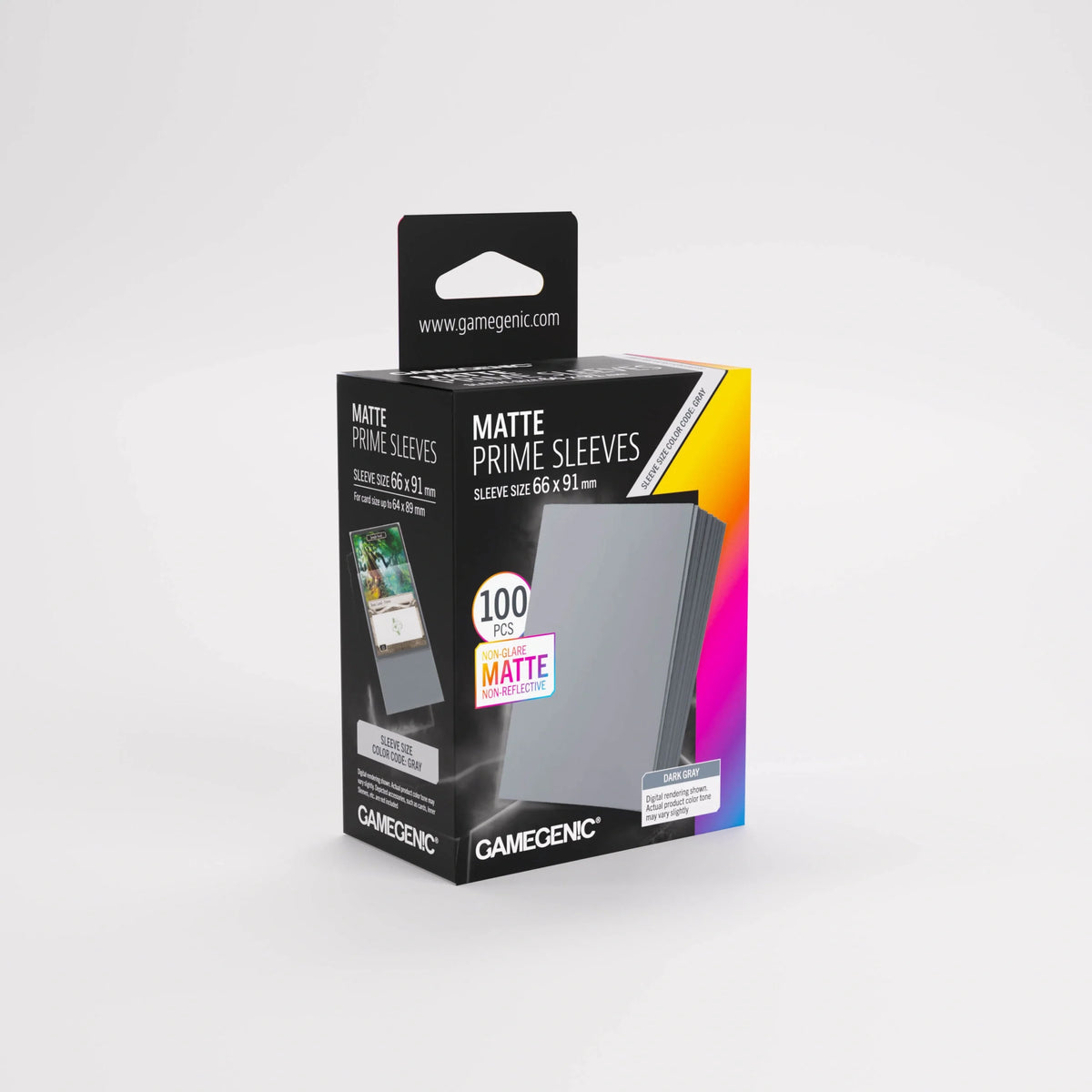 Gamegenic Sleeve "Matte Prime Sleeves" (NEW 2026)-Dark Gray-Gamegenic-Ace Cards & Collectibles