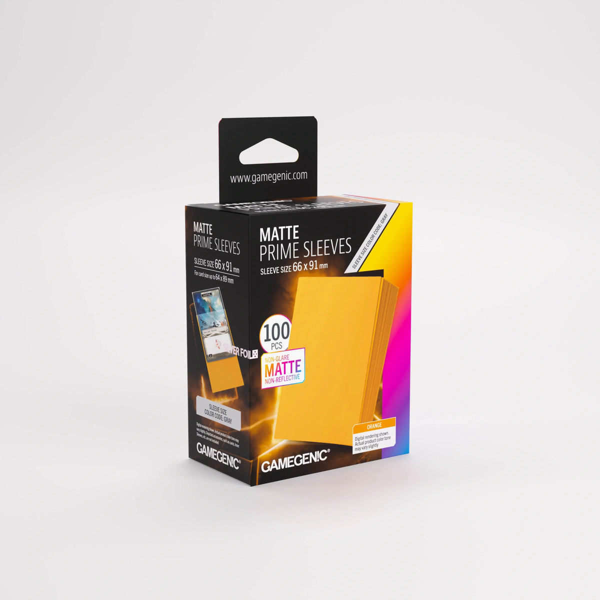 Gamegenic Sleeve "Matte Prime Sleeves" (NEW 2026)-Orange-Gamegenic-Ace Cards & Collectibles