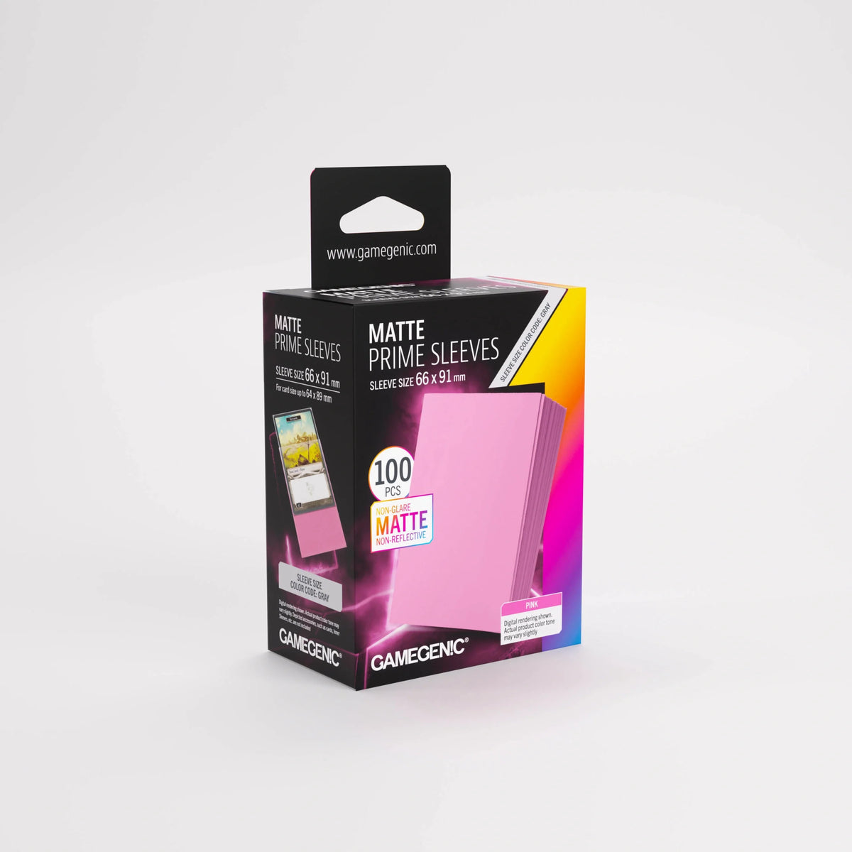 Gamegenic Sleeve "Matte Prime Sleeves" (NEW 2026)-Pink-Gamegenic-Ace Cards & Collectibles