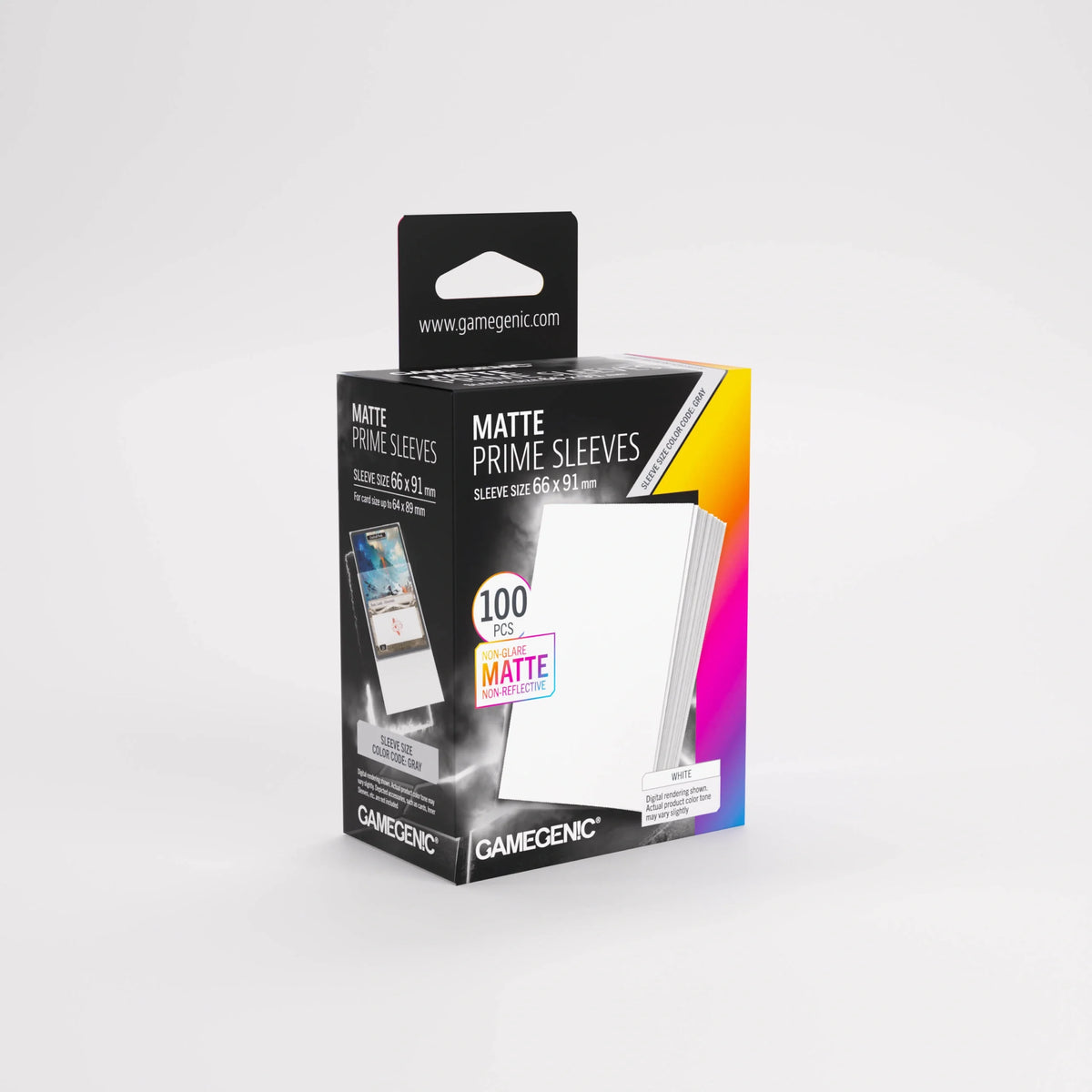 Gamegenic Sleeve "Matte Prime Sleeves" (NEW 2026)-White-Gamegenic-Ace Cards & Collectibles