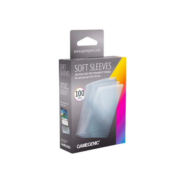 Gamegenic Sleeve Standard Size 100pcs "Soft Sleeves" (NEW 2026)-Gamegenic-Ace Cards & Collectibles