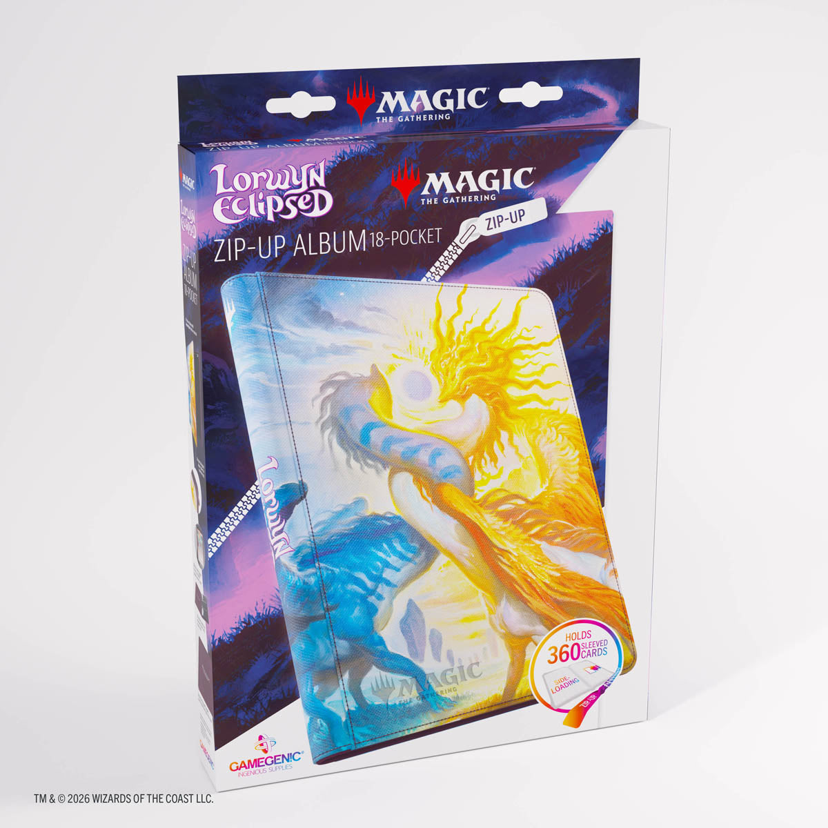 Gamegenic ZIP-UP ALBUM 18-POCKET "Magic: The Gathering" Celestial Reunion-Gamegenic-Ace Cards & Collectibles