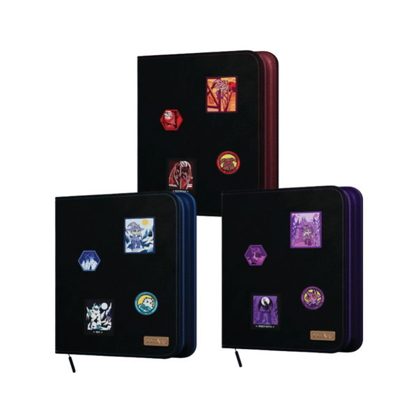 Gatherer's Tavern DOMARU Deco Patch Binder Cryptids Collection 12-Pocket-Crimson Glow-Gatherer's Tavern-Ace Cards & Collectibles