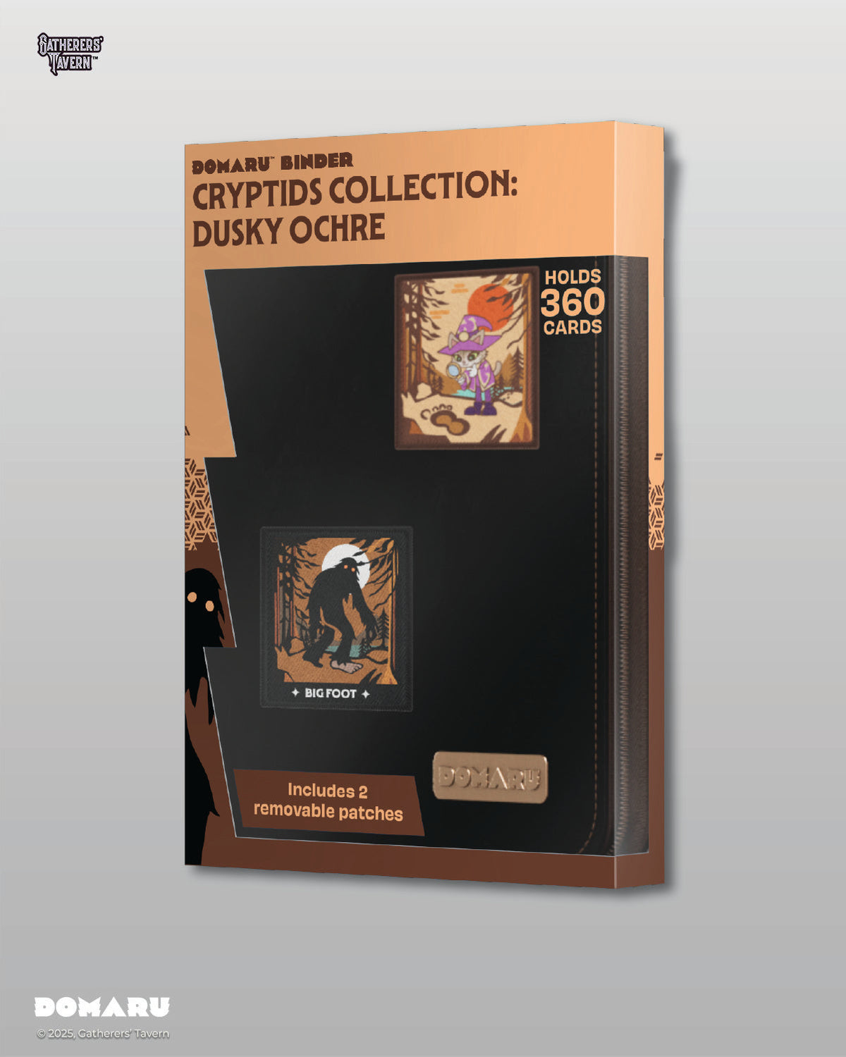 Gatherer's Tavern DOMARU Deco Patch Binder Cryptids Collection 9-Pocket-Dusky Ochre-Gatherer's Tavern-Ace Cards & Collectibles