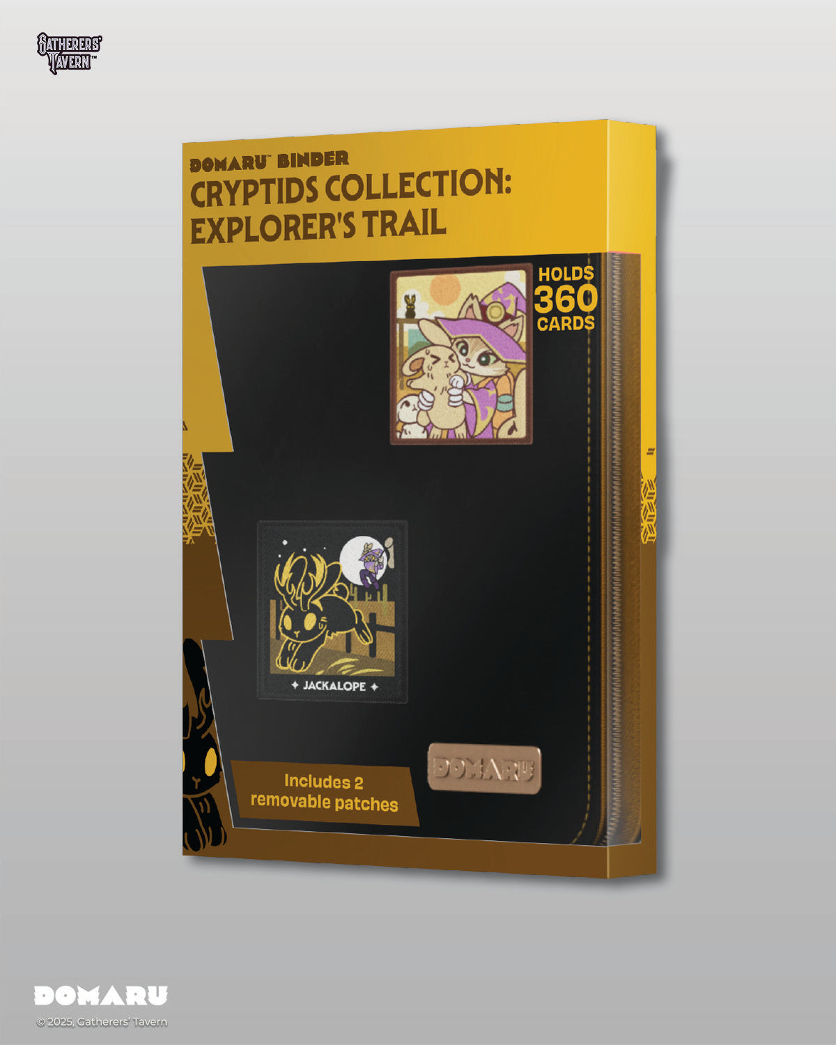 Gatherer's Tavern DOMARU Deco Patch Binder Cryptids Collection 9-Pocket-Explorer's Trail-Gatherer's Tavern-Ace Cards & Collectibles