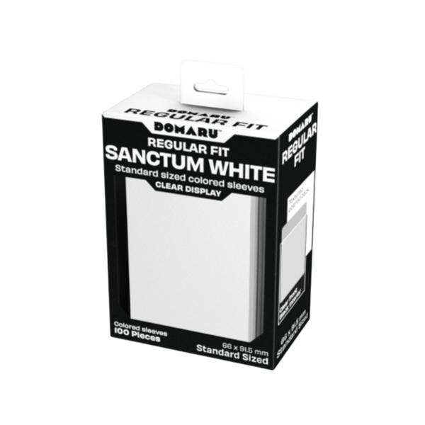 Gatherer's Tavern DOMARU Regular Standard Size Fit Sleeves "Sanctum White"-Gatherer's Tavern-Ace Cards & Collectibles