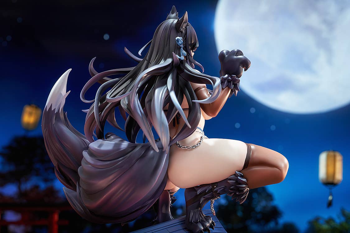 Azur Lane "Atago" Full Moon's Feral Wolf Ver. 1/7 Figure-Good Smile Arts Shanghai-Ace Cards & Collectibles
