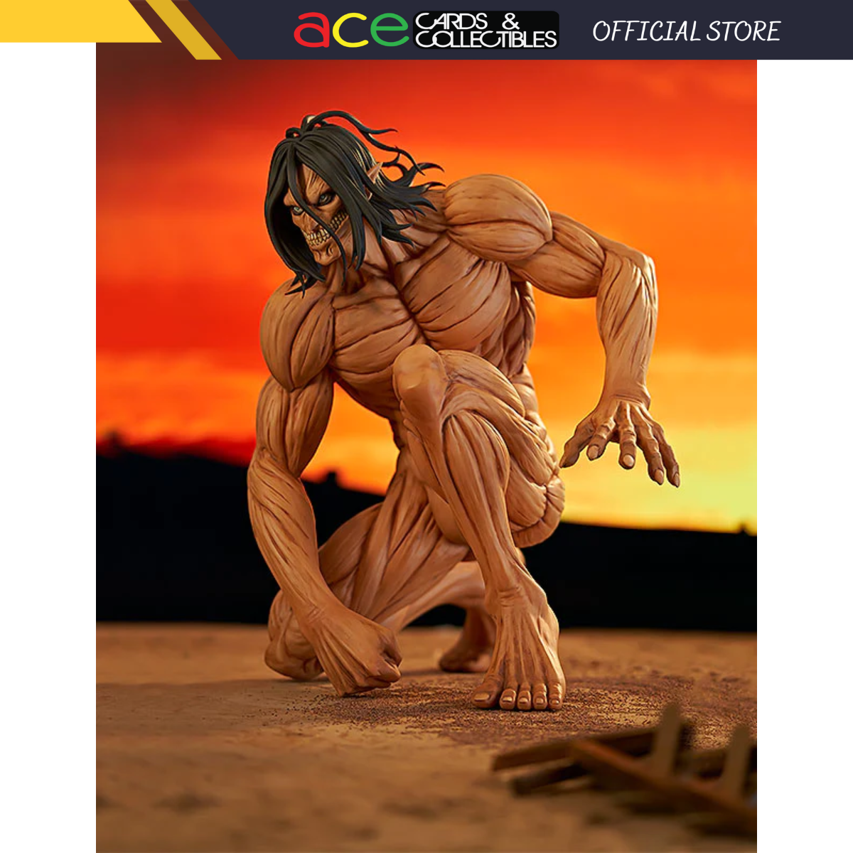 Attack On Titan Pop Up Parade "Eren Yeager" (XL Ver.)-Good Smile Company-Ace Cards & Collectibles