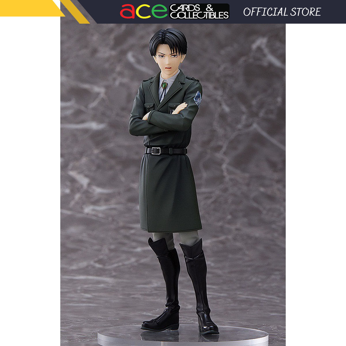 Attack on Titan Pop Up Parade &quot;Levi&quot; (Dark Color Ver.)-Good Smile Company-Ace Cards &amp; Collectibles