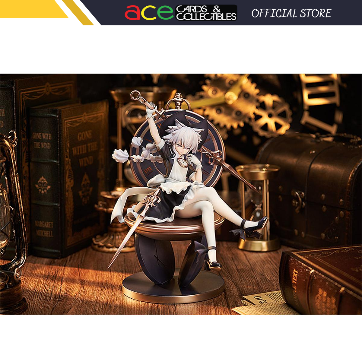 Battle! Costume Maid 1/7 Scale Figure &quot;Watch Maid&quot;-Good Smile Company-Ace Cards &amp; Collectibles