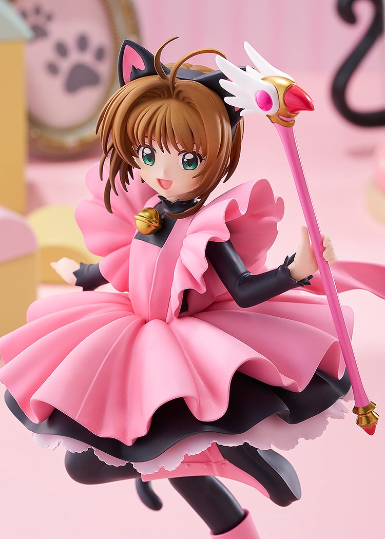 Cardcaptor Sakura POP UP PARADE ”Sakura Kinomoto“ (Black Cat Costume Ver.) L Size-Good Smile Company-Ace Cards & Collectibles