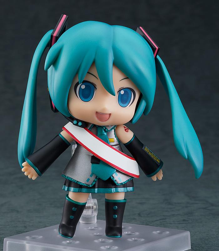 Character Vocal Series 01: Hatsune Miku Mikudayo Nendoroid [1714] &quot;Hatsune Miku&quot; (10th Anniversary Ver.)-Good Smile Company-Ace Cards &amp; Collectibles