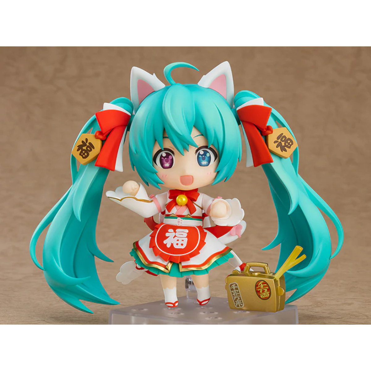 Character Vocal Series 01: Hatsune Miku Nendoroid [1777] "Hatsune Miku" (Maneki Miku Ver.)-Good Smile Company-Ace Cards & Collectibles