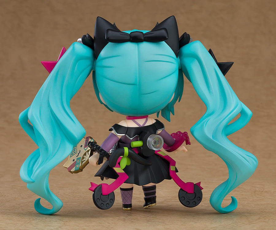 Character Vocal Series 01: Hatsune Miku Nendoroid [2759] "Hatsune Miku" (Black Maneki Miku Ver.)-Good Smile Company-Ace Cards & Collectibles